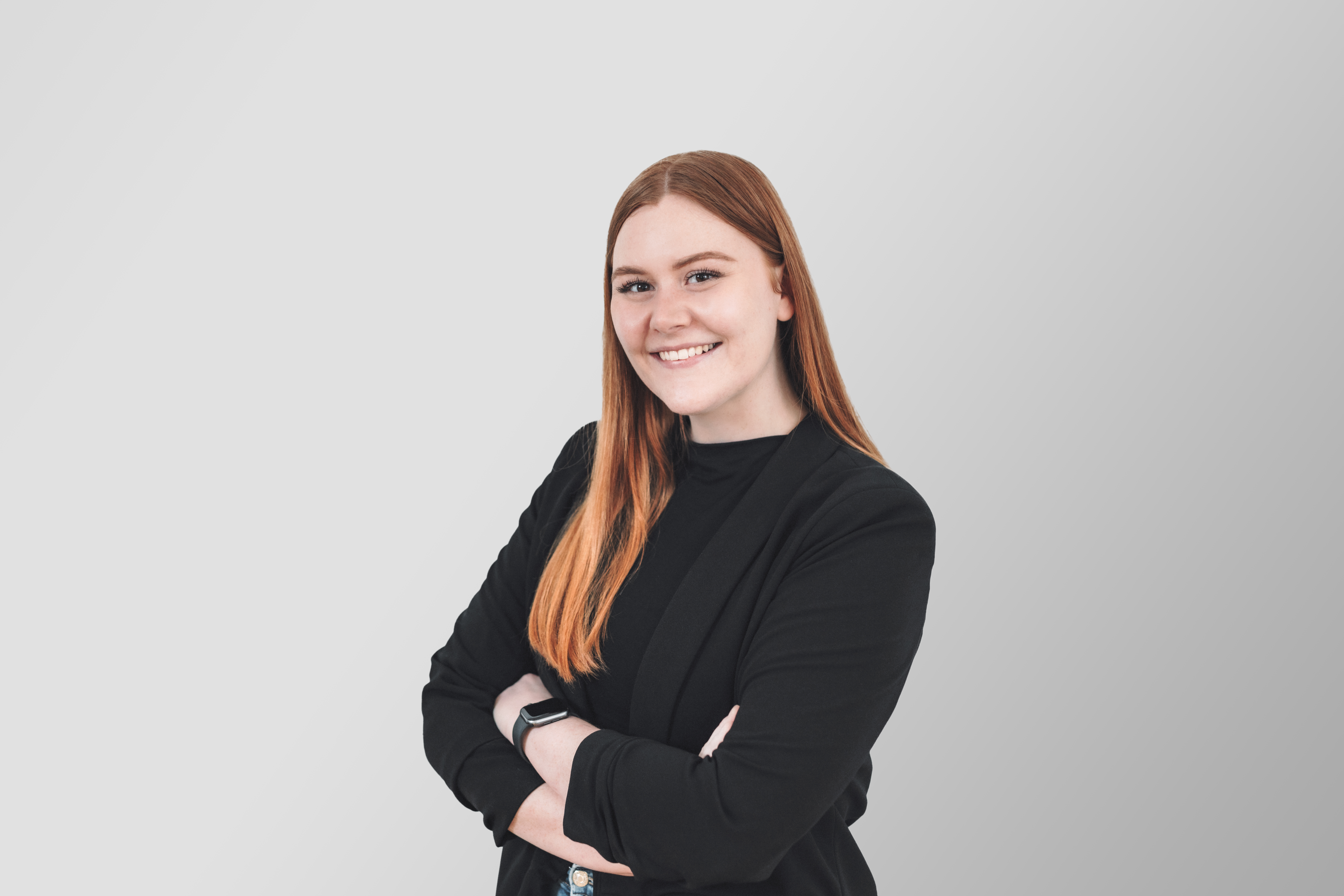 Die Mitarbeiterin Sina Becher