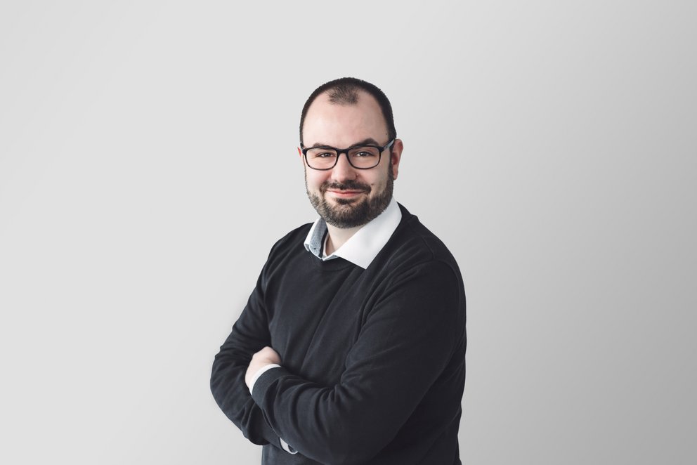 Der Mitarbeiter Daniel Wüller