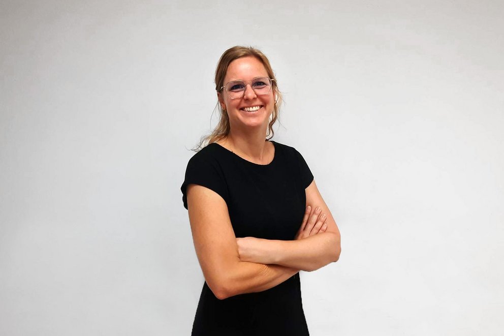 Die Mitarbeiterin Nadine Deitmer