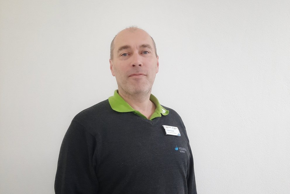 Der Mitarbeiter Stefan Daniel