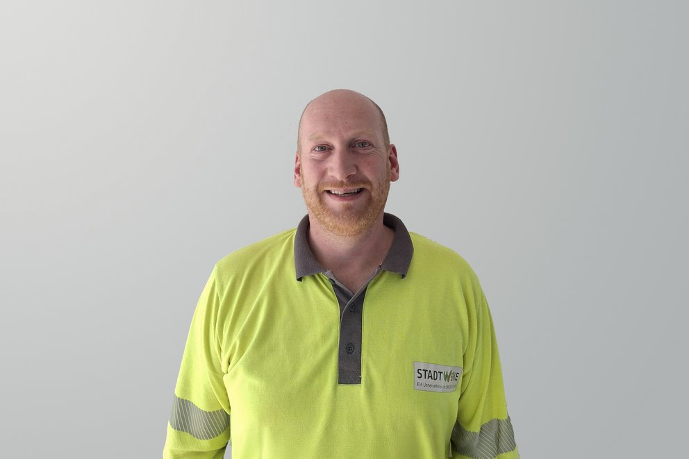 Der Mitarbeiter Stephan Stehr