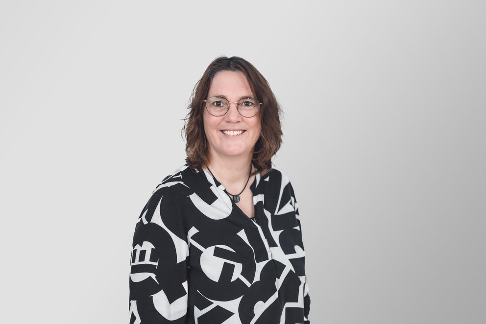 Die Mitarbeiterin Kirsten Wissen