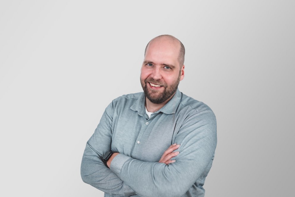 Der Mitarbeiter Andreas Hegemann