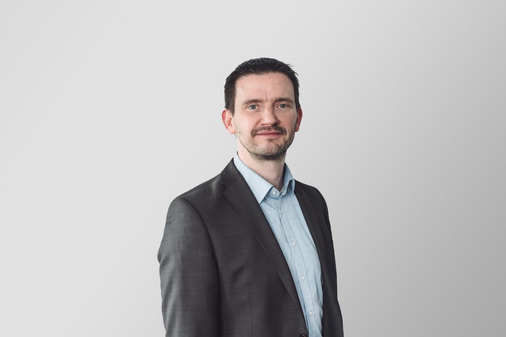 Der Mitarbeiter Thomas Abels