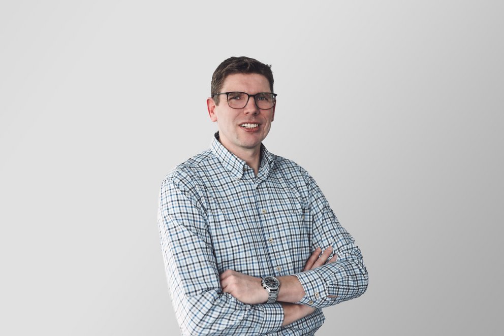 Der Mitarbeiter Olaf Stork